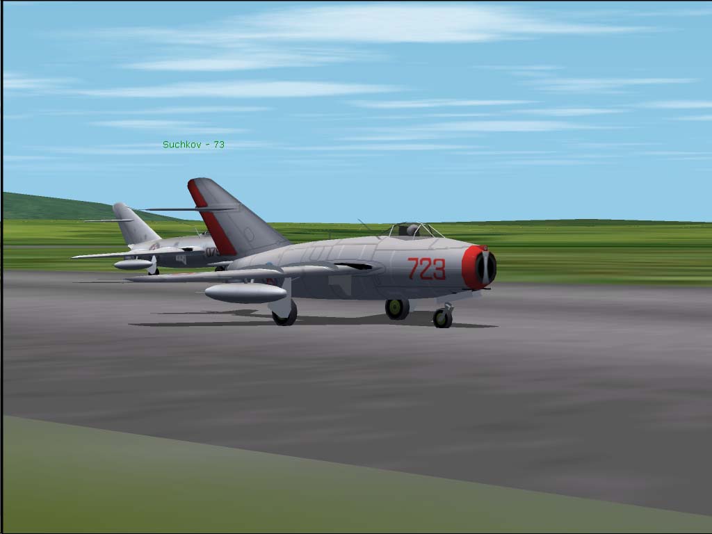 Mig-15 Kpafac(North Korea Air Force)No.723For Combat Flight Simulator 2Original By Origina