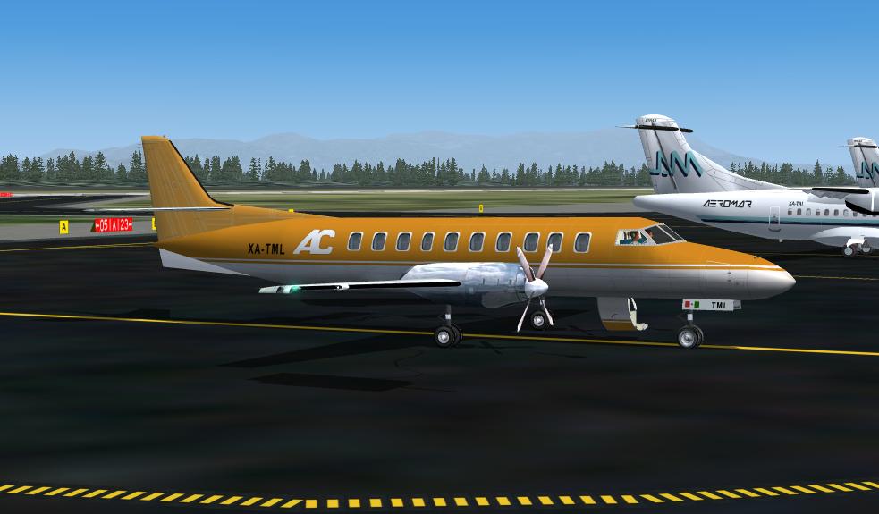 Fs2004 Aerocuahonte Metroliner Textures Exclusively Repainted By Angel Salazar (Asalazar_E