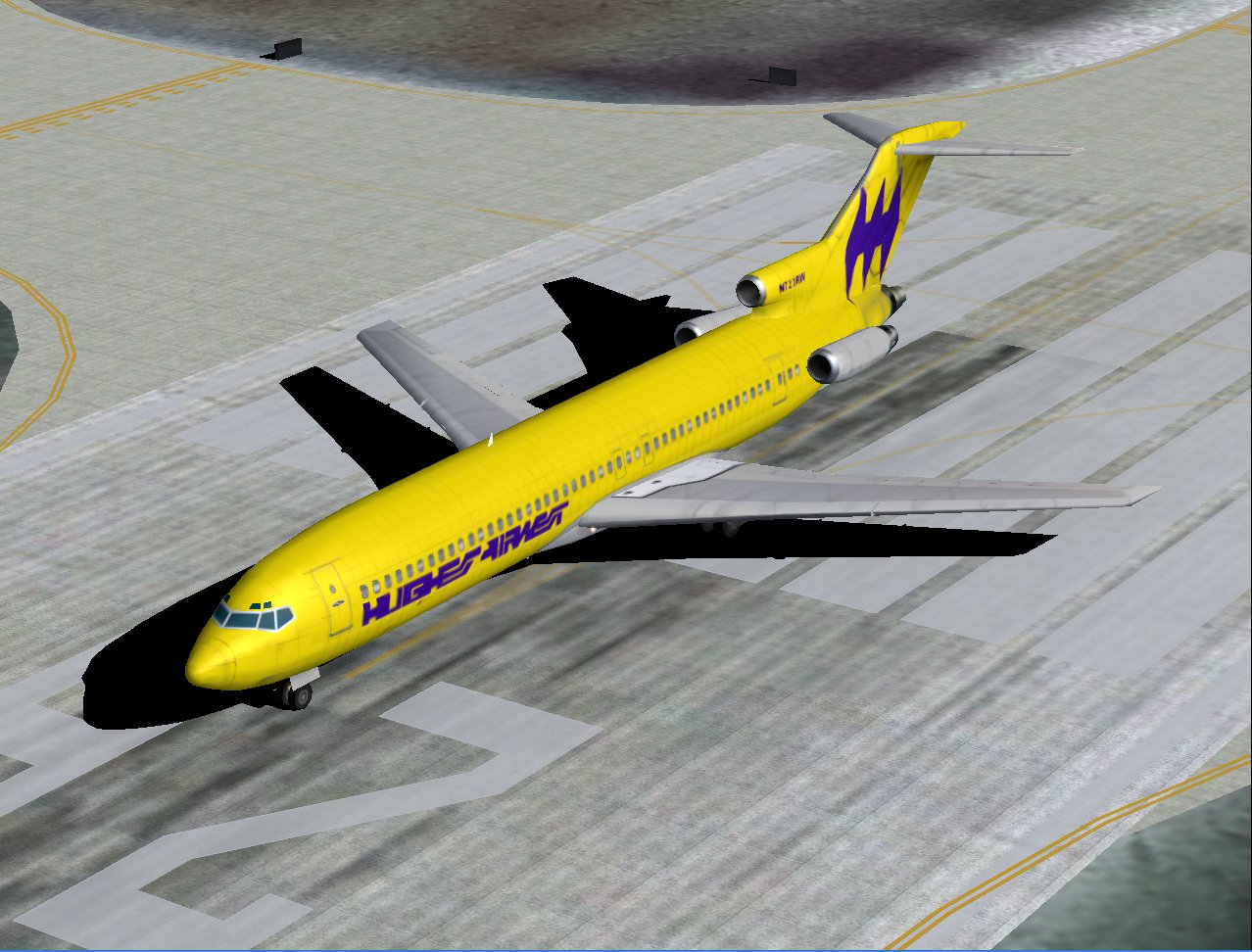 Hughes Airwest Ai Fleet, For Use With Retro Ai Traffic Groups 1980 Flightplans