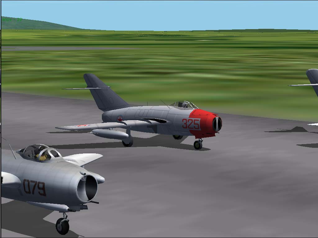 Mig-15Bis Kpafac(North Korea Air Force)No.325For Combat Flight Simulator 2Original By Orig