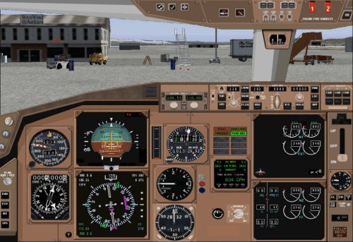 B757/763 Deluxe Panel Ver 6.0 For Fs2004 Features Costum Xml Gauges, And A Custom Mcp That