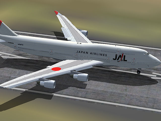 Project Opensky Boeing 747-400 (Fs2K2, Fs2K4) Japan Airlines Original Aircraft By Project