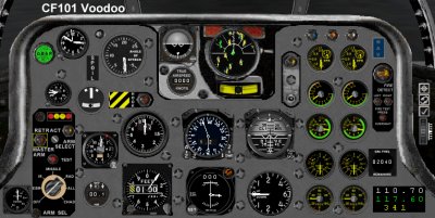 Fs2004 Thru Fs98 Cf101 Voodoo Panel Ron Hill