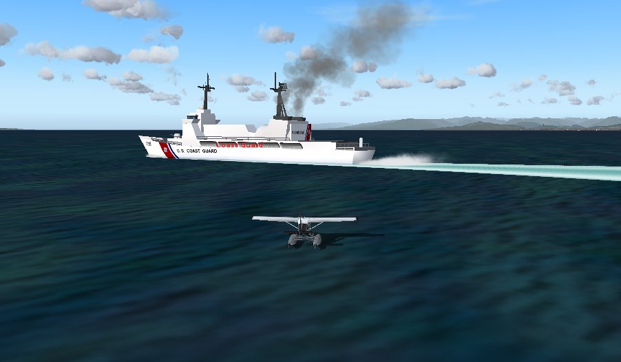 Fs2004 Ai Coast Guard Cutter By Richard Mcmaster Original Model Was Created By Frank J