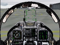 Fs2002/Fs2004 F/A-18C/D Hornet Panel V3