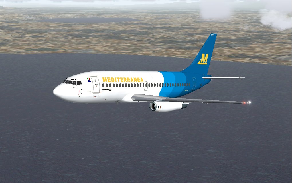 Fs2004 Aircraft Mediterranea Virtual Boeing 737-200