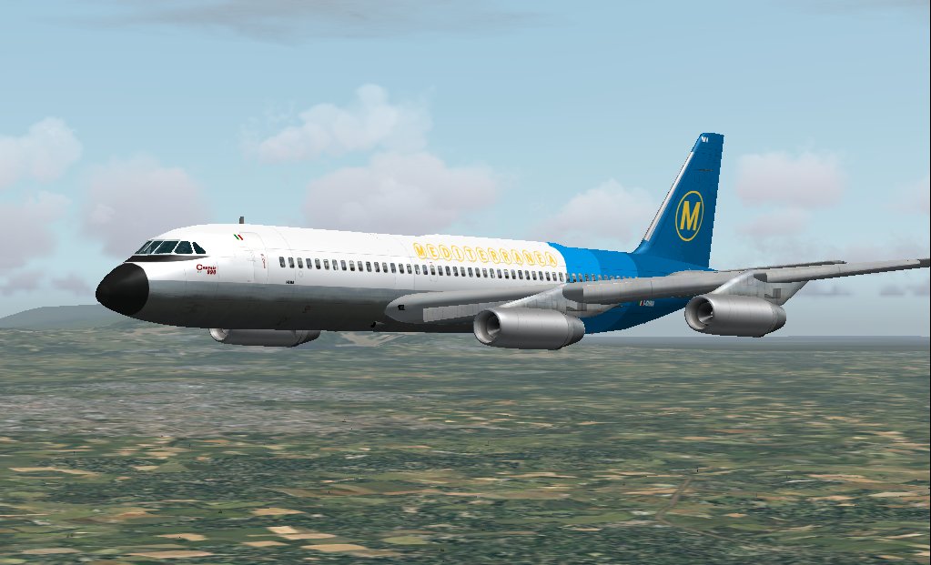 Convair 990A Mediterranea Virtual Airlines Model: Erick Cantu Master Textures: Yannick Cha