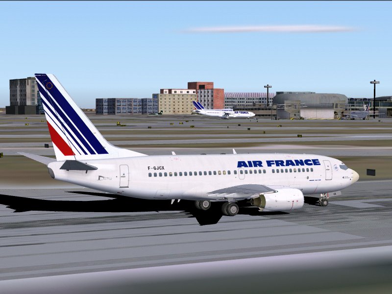 Textures Repaint Of The Pmdg 737-700 In Air France Colors
