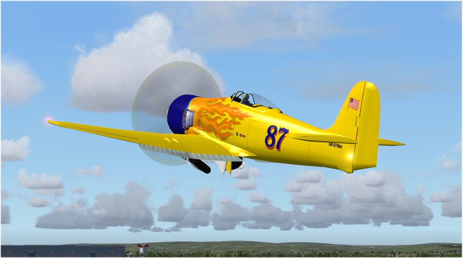 Fs2004 Hawker Sea Fury Reno Racer Miss Merced