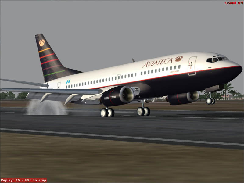 Boeing 737-3Q8 Aviateca Old Scheme, Registration Number N102Gu