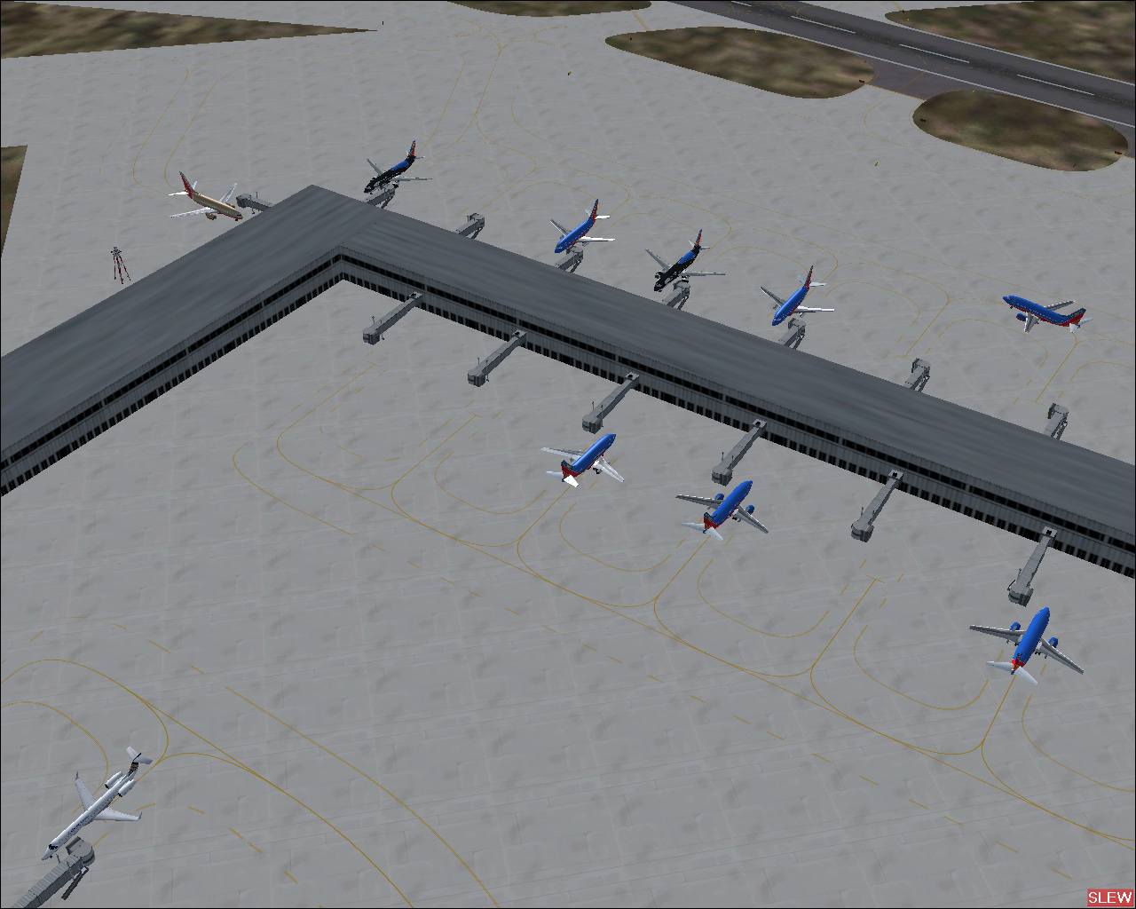 Fs2004 Jetways For Kdal Jetways For Dallas Love Field In Dallas Tx
