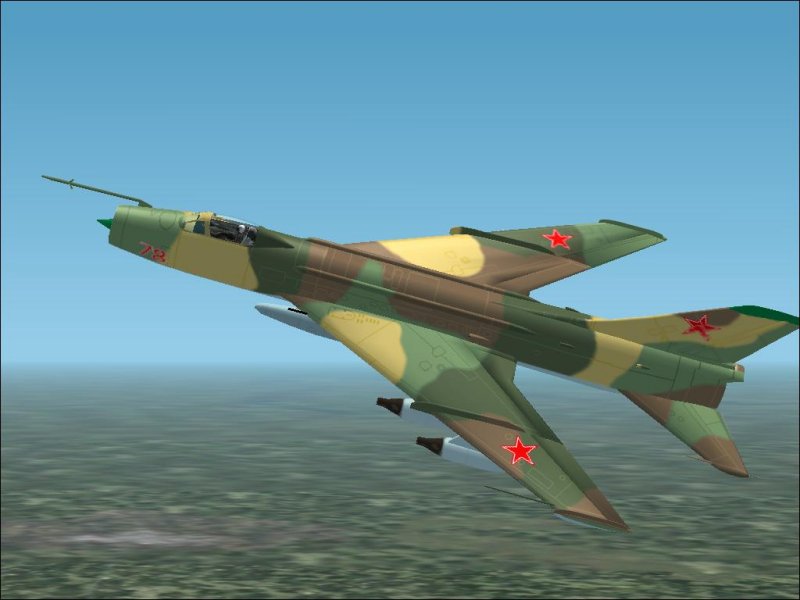 Fs2002 Sukhoi Su-7 Bm Fitter-A, Of The Soviet Vvs Ground Attack Force