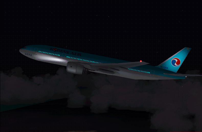 Fspainter Boeing 777-200 Korean Air Presentation: Boeing 777-200 Korean Air For Fs2004