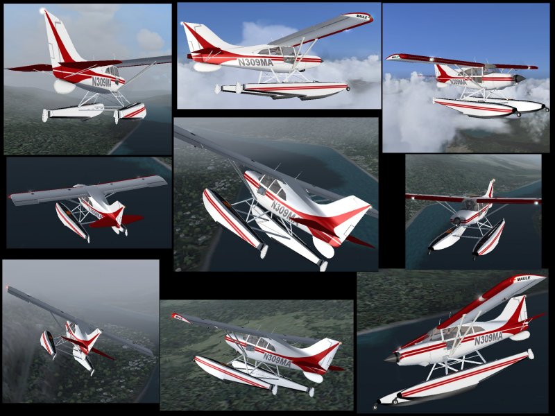 Fs2004 Maule M-7-260 Repaint - N309Ma - By Rob Scott Thank For Downloading This Repaint