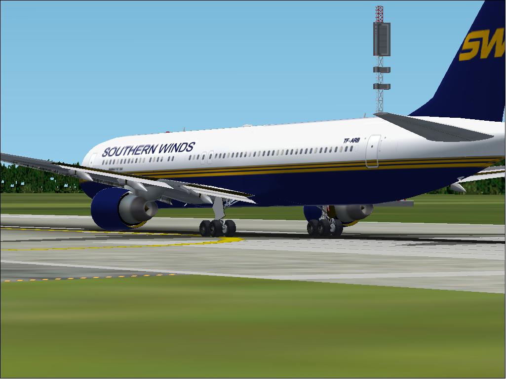 Boeing 767-300-Er Of Southern Winds, Using Ifdgs Incredible 767-300 Aircraft; Registration