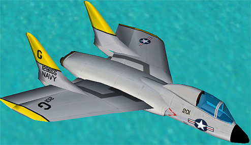 Fs2002/Cfs2 Vought F7U Cutlass
