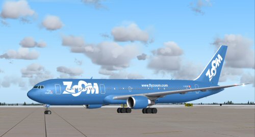 Zoom 767-328Er Flightsim Version:fs2004 Repainted By:shane Strong Original By:ai-Ardvark B