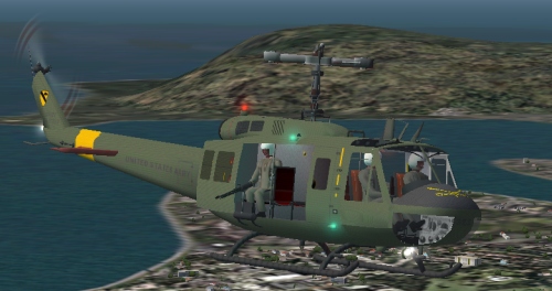 A Version Of Bell Helicopters 205A-1 (Uh-1D/H Huey) Compatible With Both Fs2002 And Fs2004