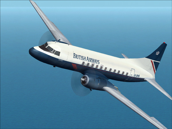 Fs 2002/2004 Cv-340 British Airways This Is Repainted Textures Of Tom Gibson And Greg Pepp