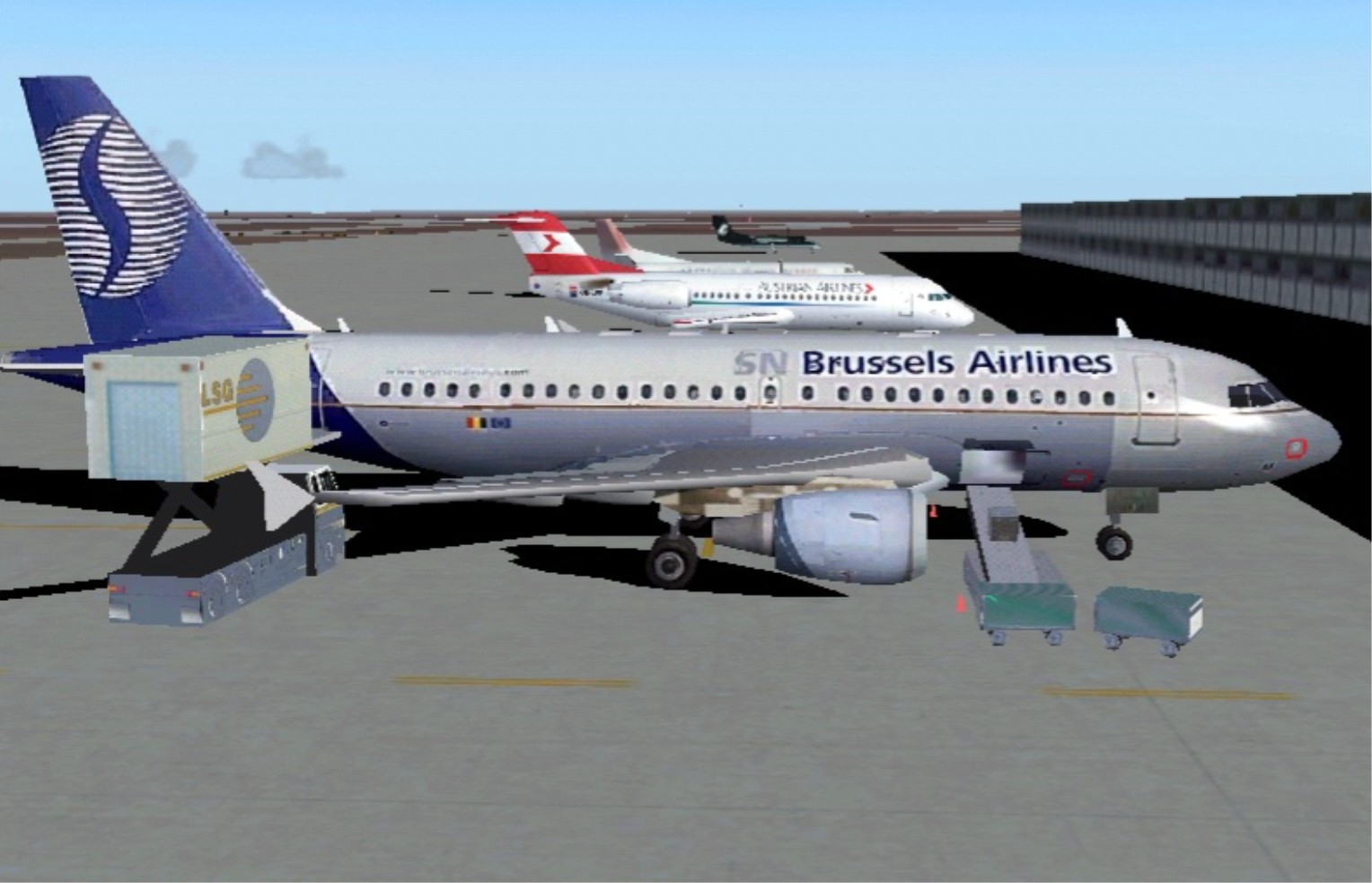 Ais-Ai A319 Sn Brussels This Is Repainted Textures Of The Great Airbus A319 By Jon Murchis
