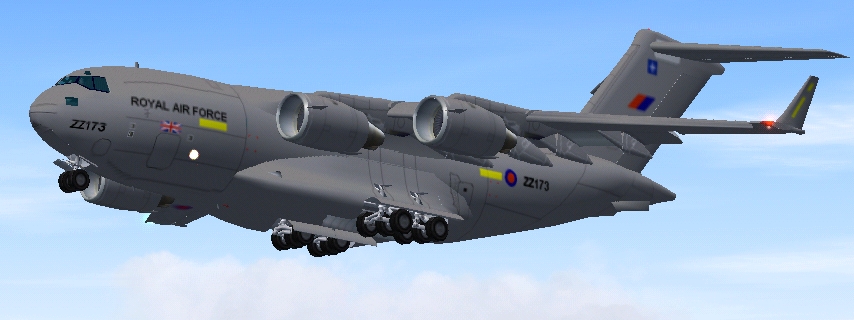 Project Open Sky Boeing C-17 Globemaster Iii Repainted For Low Frame Rate In Raf Tactical