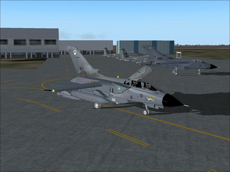 Parking And Ai Flights For Some Of The Raf Bases