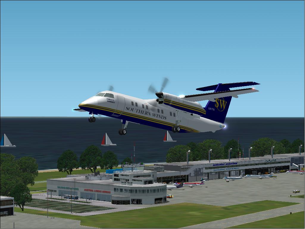 Fs2004 Dehavilland Dash8-102