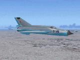Russian Air Force Mig-21Bis Demonstrator For Ai Traffic, Using Hrvoje Kovacevics Gmax Mig-
