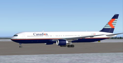 Canadian 767-375Er Fs2004 Repainted By:shane Strong Original By:ai-Ardvark This Aircraft W