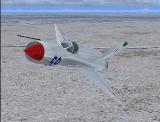 Russian Air Force Mig-21Bis Bare Metal For Ai Traffic, Using Hrvoje Kovacevics Gmax Mig-21