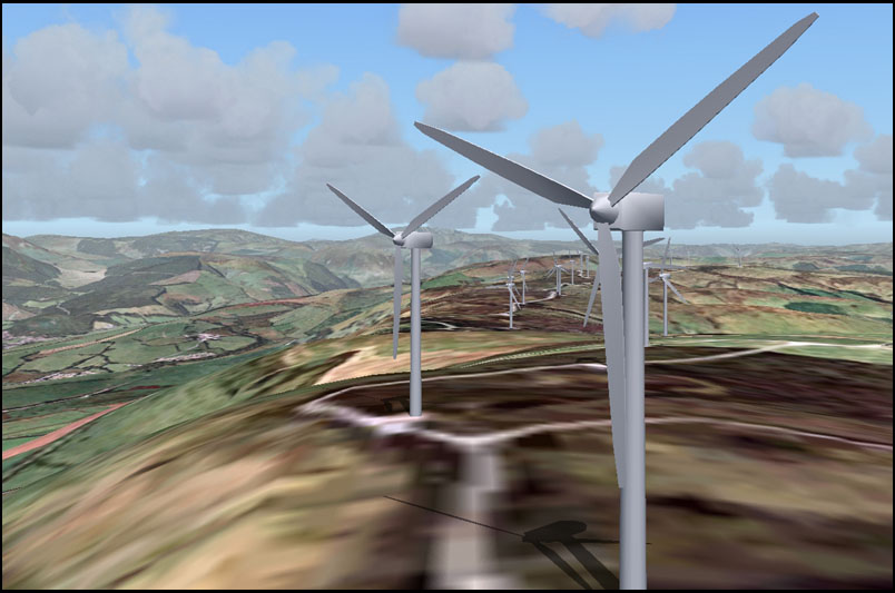 This Scenery Places 13 Wind Farms Into Wales Uk