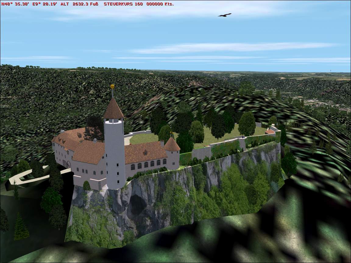 Castle Teck For Fs2002 And Fs2004 Castle Teck In Southern Germany Near Stuttgart Is An Imp