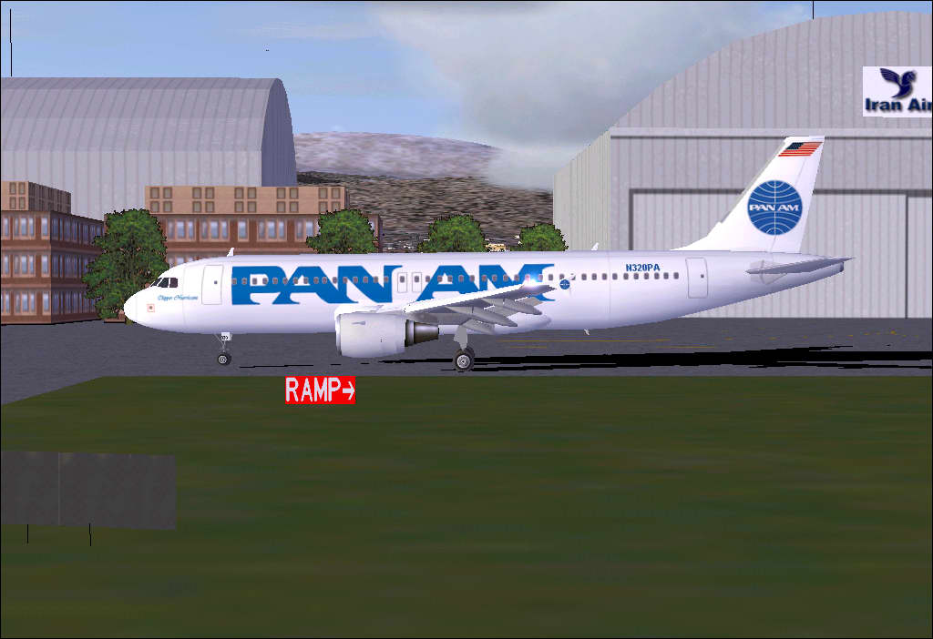 Pan Am This Is Repainted Textures (Plus Other Required Files!) Of The Fspainter Great A320