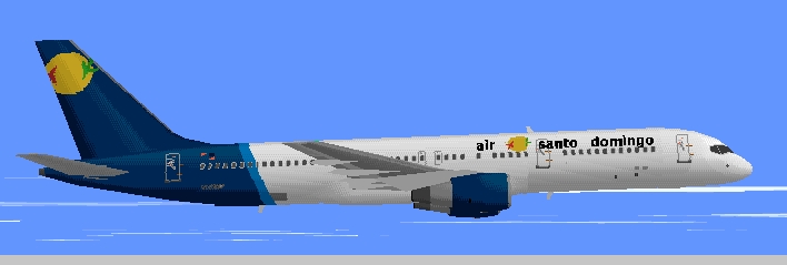 Fs98 Air Santo Domingo Boeing 757 Air Santo Domingo Mainly Operates Flights Between Us And
