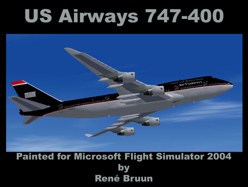 Texture Files For Meljets 747-400 Pw Painted By René Bruun