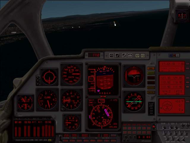 Fs2002 Grumman Ea-6B Prowler New 2D Panel Including All Nessesary Instruments Gauges And B