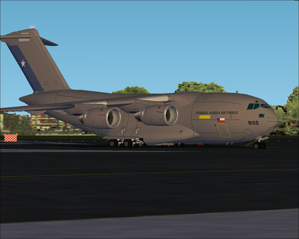 Fs2004 Project Open Sky Boeing C-17 Globemaster Iii Repaint By Hugo Espinosa