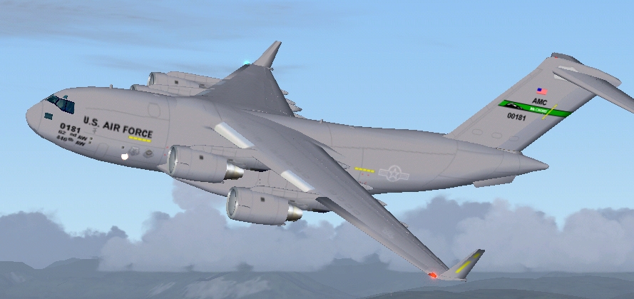 Project Open Sky Boeing C-17 Globemaster Iii Repainted For Low Frame Rate In Usaf Tactical — 1