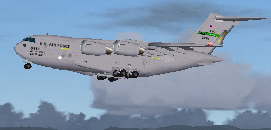 Project Open Sky Boeing C-17 Globemaster Iii Repainted For Low Frame Rate In Usaf Tactical