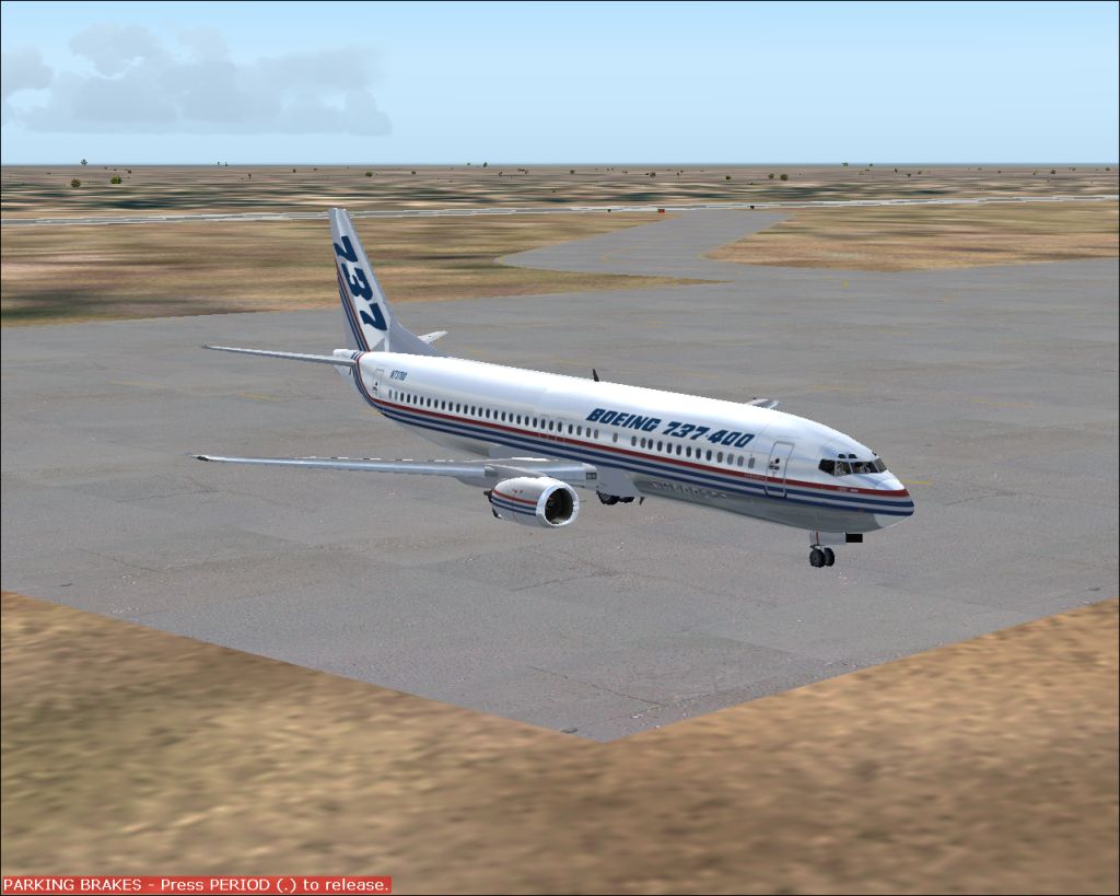 Textures Repaint Of The Ffx 737-400 In Boeing Roll Out Colors