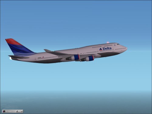 Fs2002 Delta Airlines Nnc/ Project Opensky Boeing 747-400 Passenger Delta Nnc Textures Edi