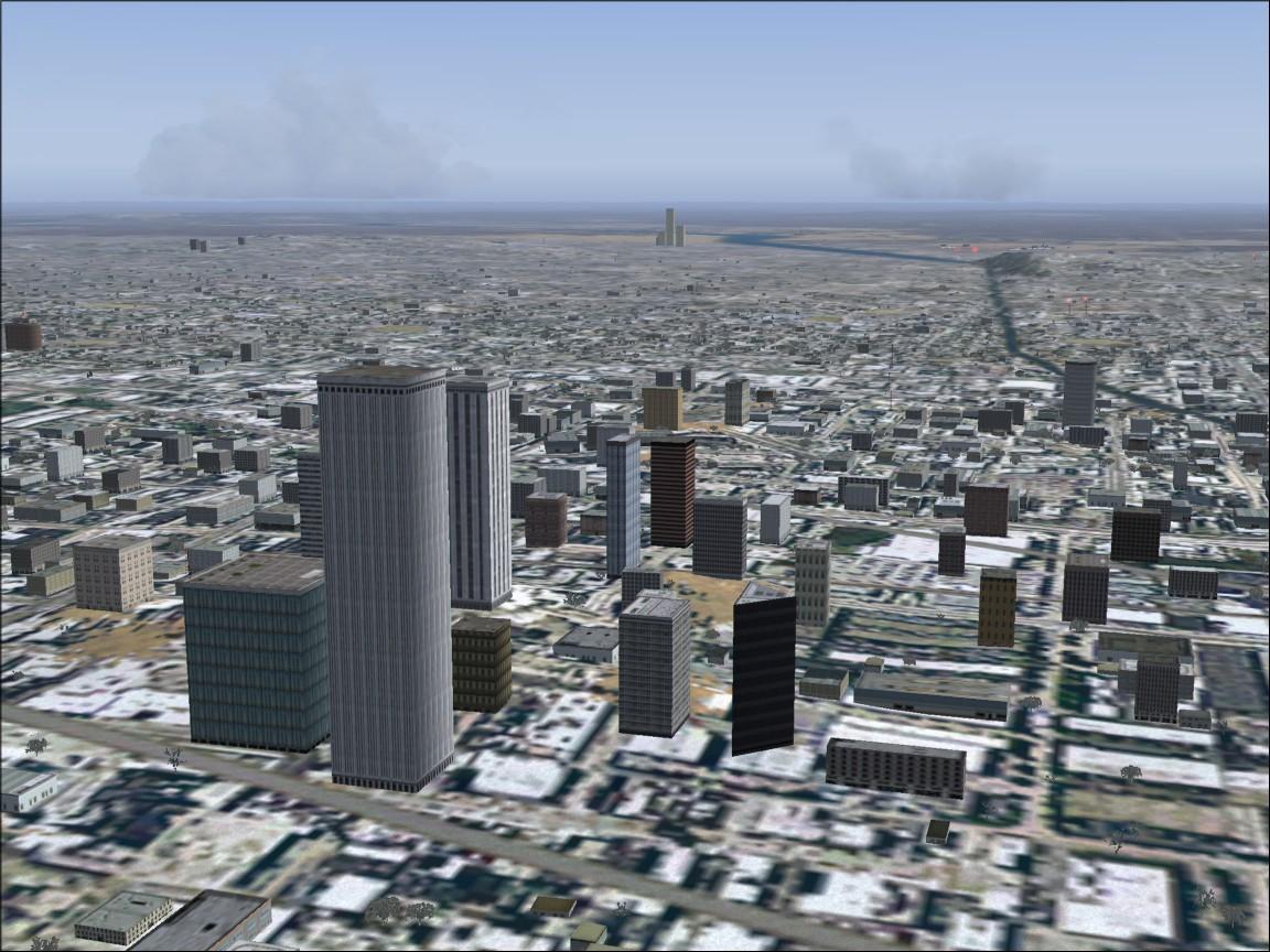 This Addon For Tulsa Adds A Few More Buildings, As Well As Resizes The New Downtown Skysca