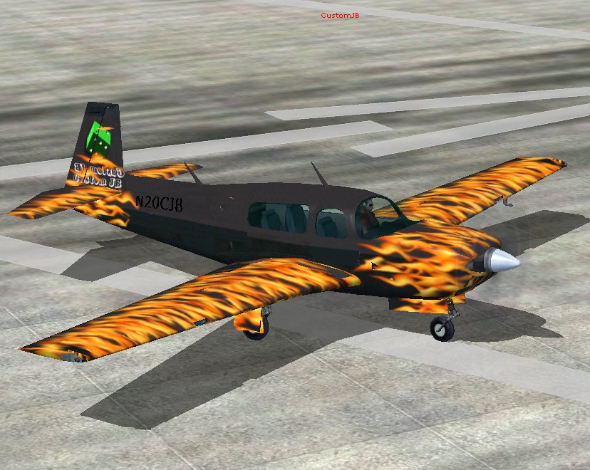 Standard Msfs2004© Mooney Bravo -Repaint Using Jasc Psp6.2© And And Dtxbmp(©1999-2003 Mart