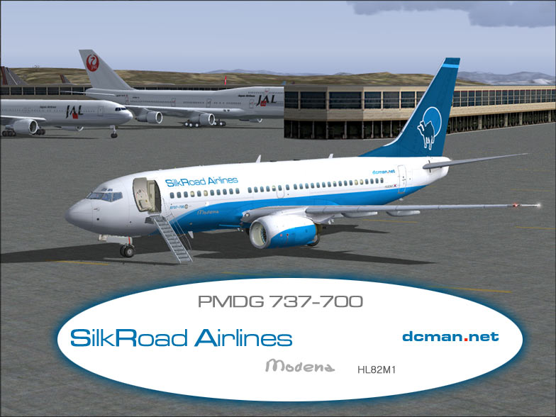 Fs2004 Silkroad Airlines 737-700 Repaint For The Pmdg 737Ng The Aircraft Is Named Modena A