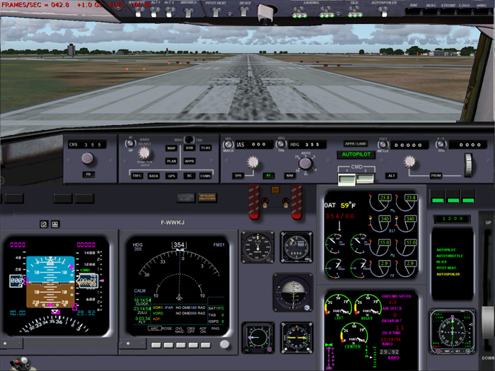 Boeing 717 Panel For Fs2004, By Ken Mitchell