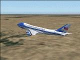 Fs2004 Air Force One Boeing 747-200 This Is A Textures Repaint Of The Pai Boeing 747-200 I