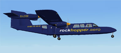 Le Cocqs Britten-Norman Bn-2A-26 Islander And Bn2-2Amk3 Trislander In Rockhopper
