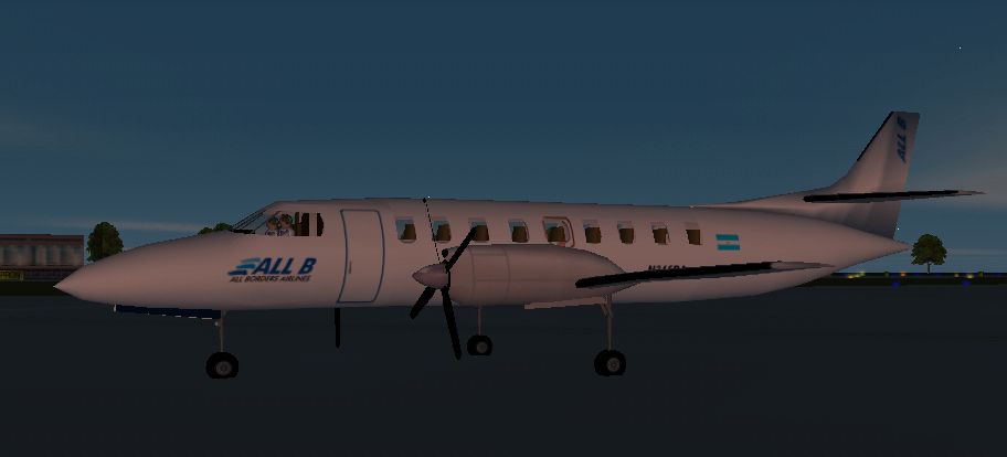 Fs2002/2004 Metro Iii Allborders Metroliner Iii In New Argentine Airliner Named All Border