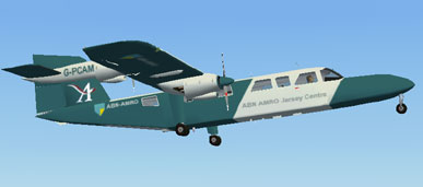 Aurigny Britten-Norman Bn2-2Amk3 Trislander - G-Bdto - G-Bevt - G-Pcam - G-Rlon Texture Ex