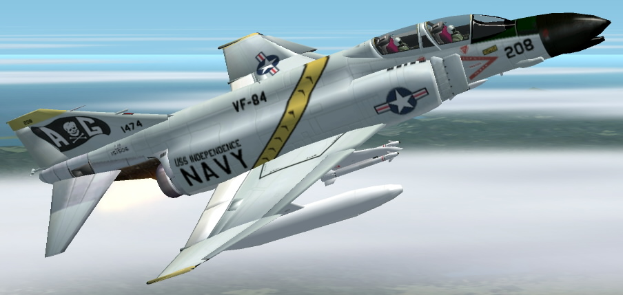 Fs2002/Fs2004 Mcdonnell Douglas F-4B Phantom Ii F-4B Is The First Real Mass Production Typ